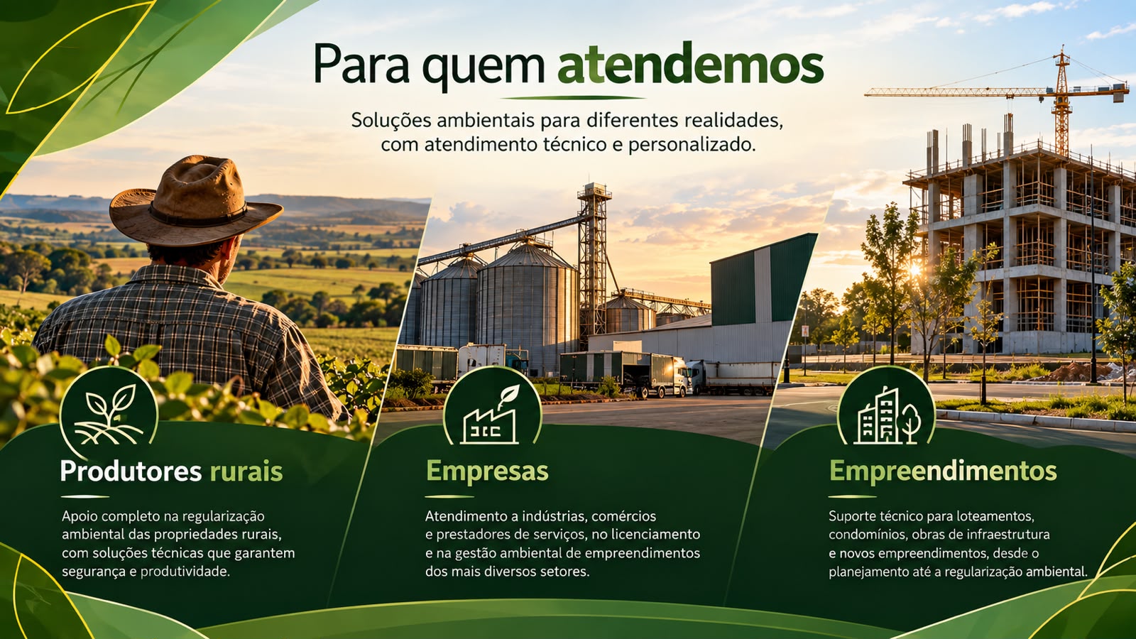 Produtores rurais, empresas e empreendimentos atendidos pela OhhiraGreen
